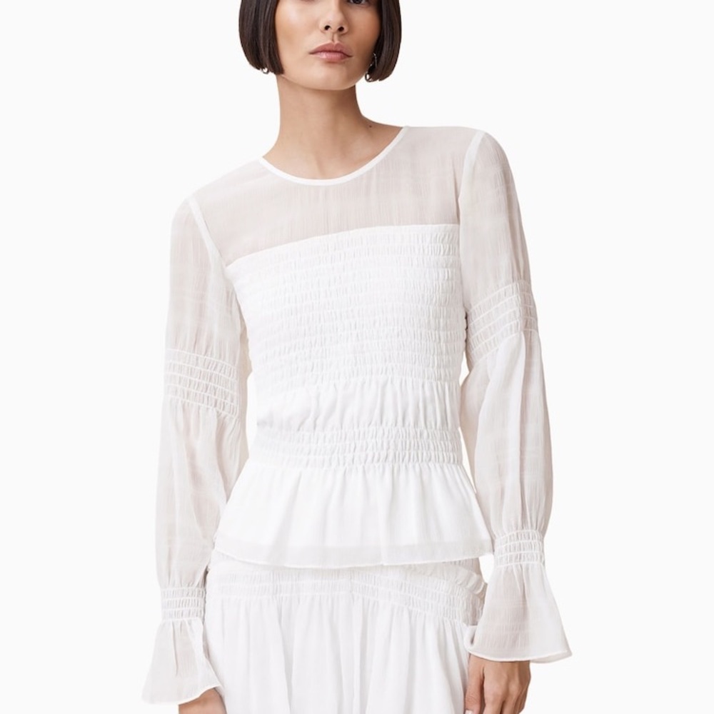 All Saints White Pamela Top